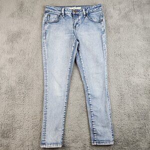 PIPPA Jeans Women's 8 Blue Skinny Ankle Mid Rise Stretch Denim Slimming Modern